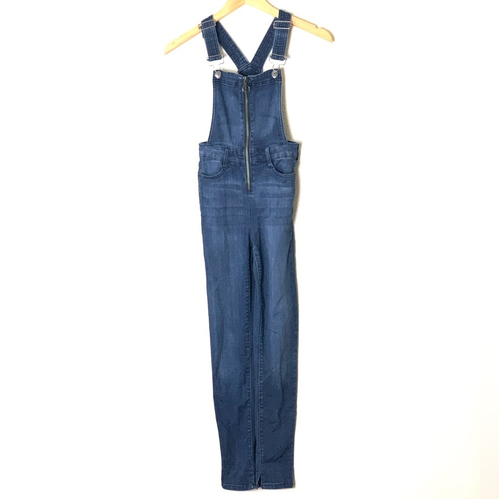 Celebrity Pink | Girls denim overalls skinny jeans size medium 10